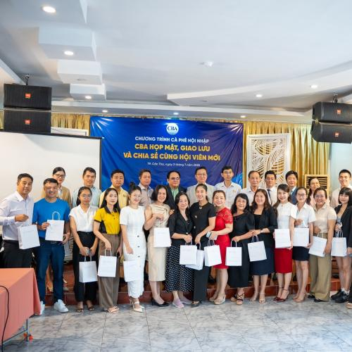 Cà phê hội nhập: CBA họp mặt, giao lưu và chia sẻ cùng hội viên mới