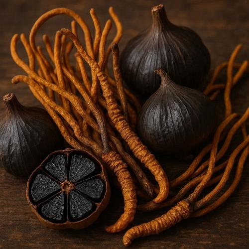 Tỏi Đen Đông Trùng Hạ Thảo Có Tác Dụng Gì?