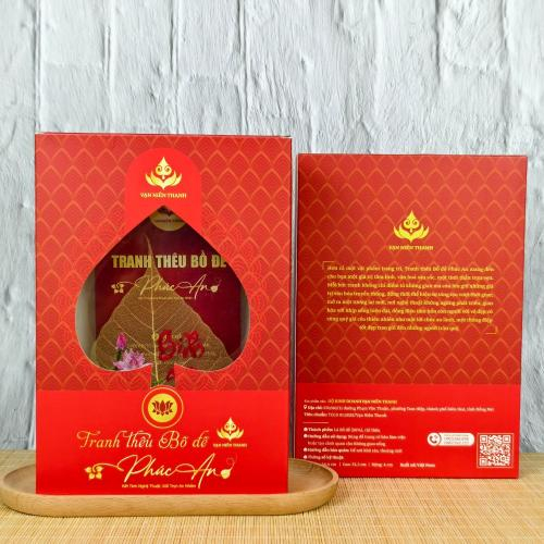 Tinh Hoa Thủ Công Trong Từng Chiếc Lá – Nghệ Thuật Thêu Tay Trên Lá Bồ Đề Phúc An