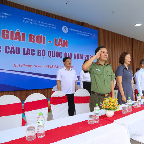 Khai Mạc Giải Bơi – Lặn Vô Địch Các Câu Lạc Bộ Quốc Gia Năm 2025 Tại Hải Phòng