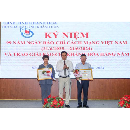 Kỷ Niệm 99 Năm Ngày Báo Chí Cách Mạng Việt Nam Và Trao Giải Báo Chí Khánh Hòa