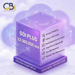 GBi PLUS: Chuyển Đổi Số Linh Hoạt & Nâng Tầm Quản Trị
