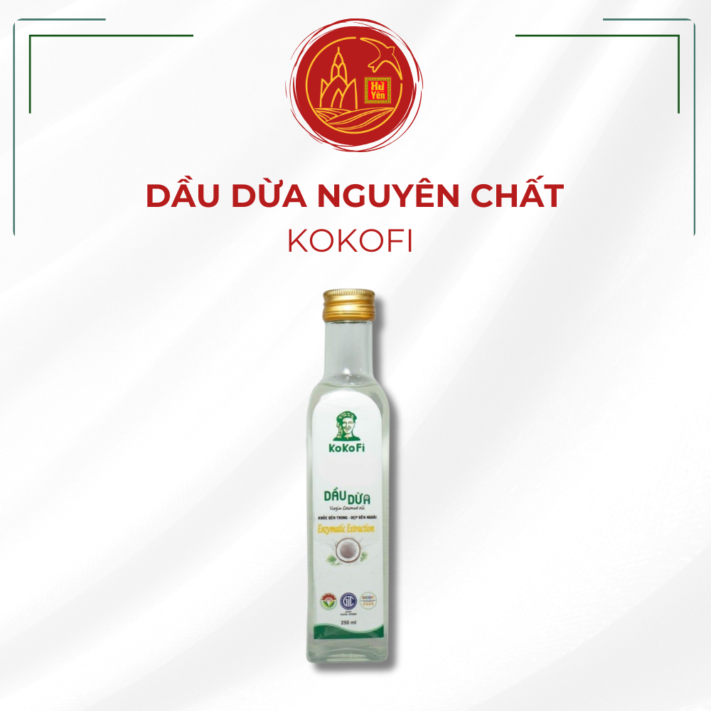 Dùng dầu dừa nguyên chất