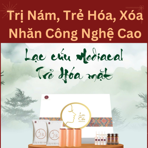 Trị Nám, Trẻ Hóa, Xóa Nhăn Công Nghệ Cao