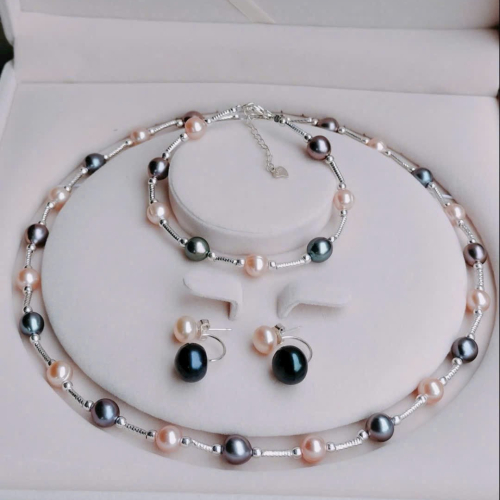 Set Trang Sức Ngọc Nước Ngọt (Size 6mm - 10mm)