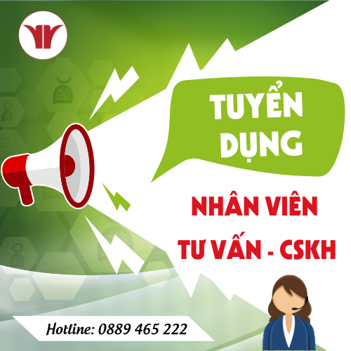 Tuyển Dụng Nhân Viên Tư Vấn - Chăm Sóc Khách Hàng