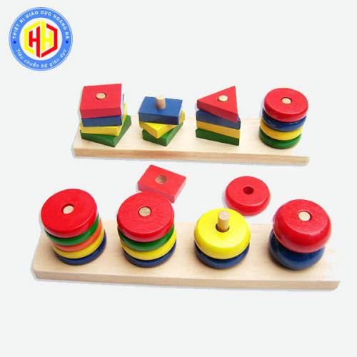 Bộ Đồ Chơi Giáo Cụ Montessori 8 Món