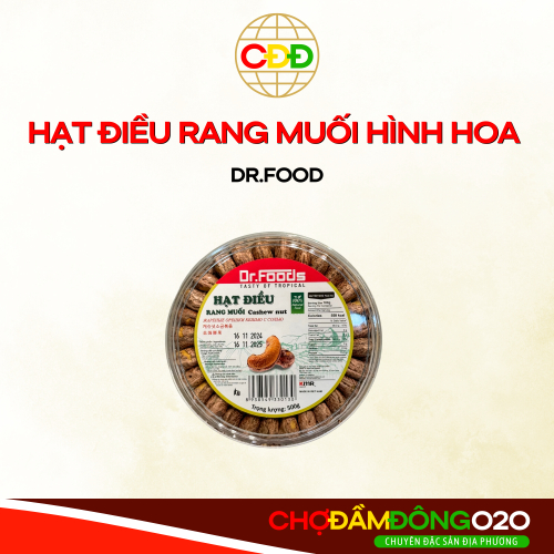 Hạt Điều Rang Muối Hình Hoa Dr.Foods