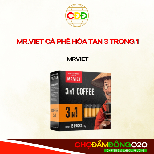 Cà Phê Hòa Tan 3 Trong 1 - Mr Việt