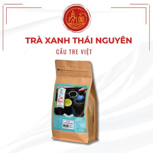 Trà Xanh Thái Nguyên Cầu Tre Việt Túi Zip 250g