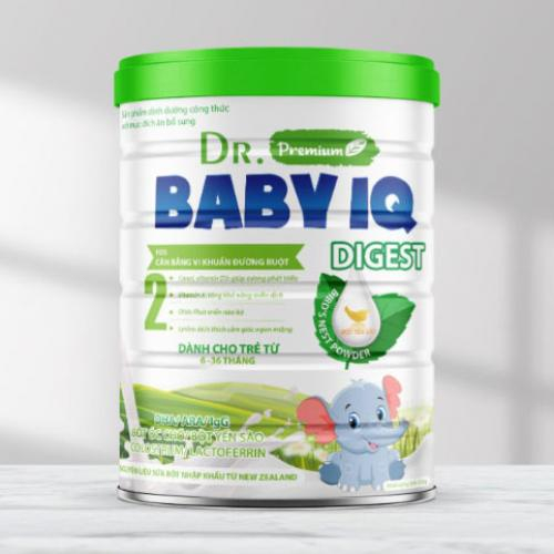 Sữa Bột Dr.Baby IQ Digest 2 Lon 900gr (6-36 Tháng)