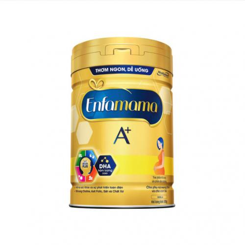 Sữa Bột Enfamama A+ Lon 830gr Hương Vani (Phụ Nữ Có Thai & Cho Con Bú)