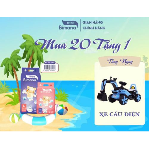 Tã Quần Bimana Hàn Quốc size M